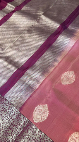 Half mix Kanjeevaram silk saree