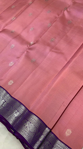 Half mix Kanjeevaram silk saree