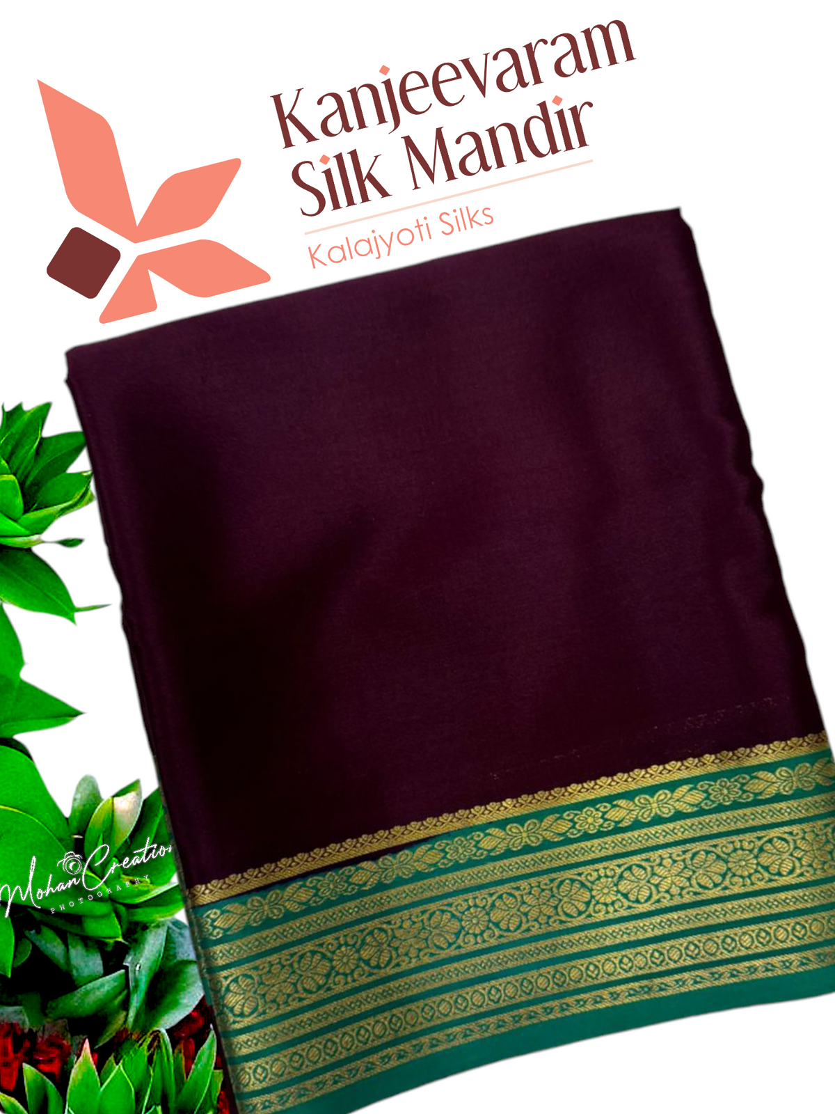 Pure Crepe Mysore Silk Saree 100 GSM Silk Mark Certified