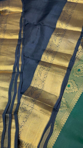 Half Mix Kanjeevaram Silk Saree