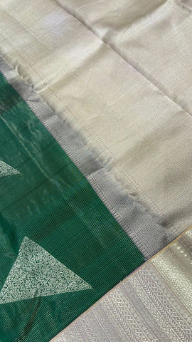 Half mix Kanjeevaram silk saree