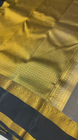 Half Mix Kanjeevaram Silk Saree