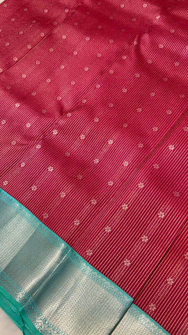 Half mix Kanjeevaram silk saree