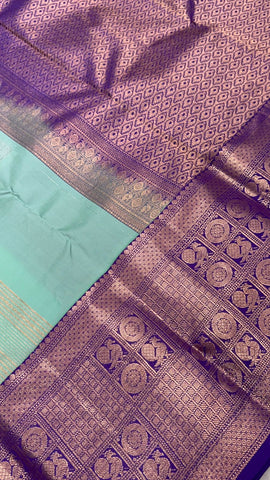 Pure Kanjeevaram Silk certified saree