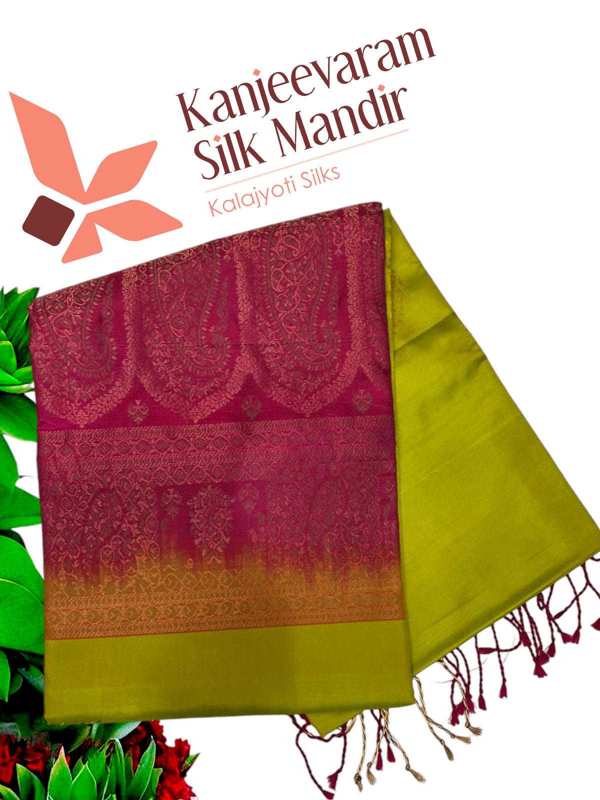 Pure Kanjeevaram Silk Certified Saree