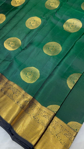 Half Mix Kanjeevaram Silk Saree