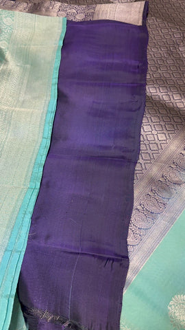 Half mix Kanjeevaram silk saree