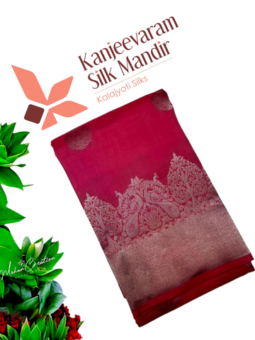 Half mix Kanjeevaram silk saree