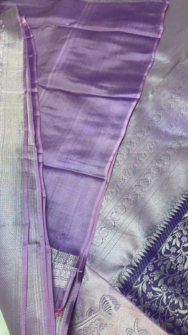 Half mix Kanjeevaram silk saree