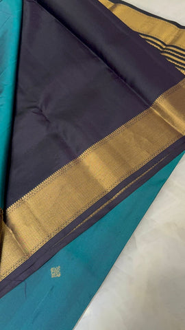 Pure Kanjeevaram silk mark certified saree